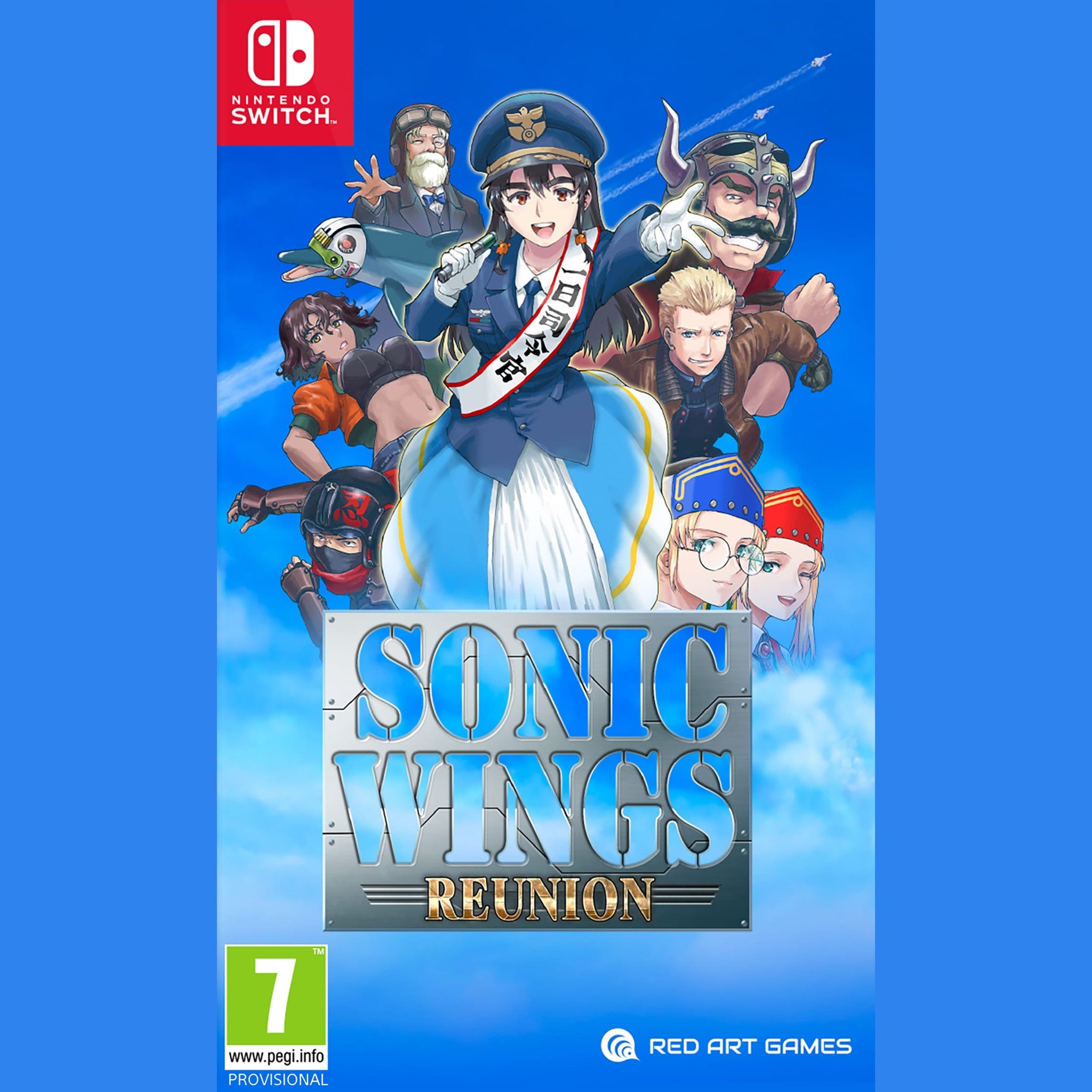 Sonic Wings Reunion Limited Edition Collectible Display Figure - Nintendo Switch 3760328375019