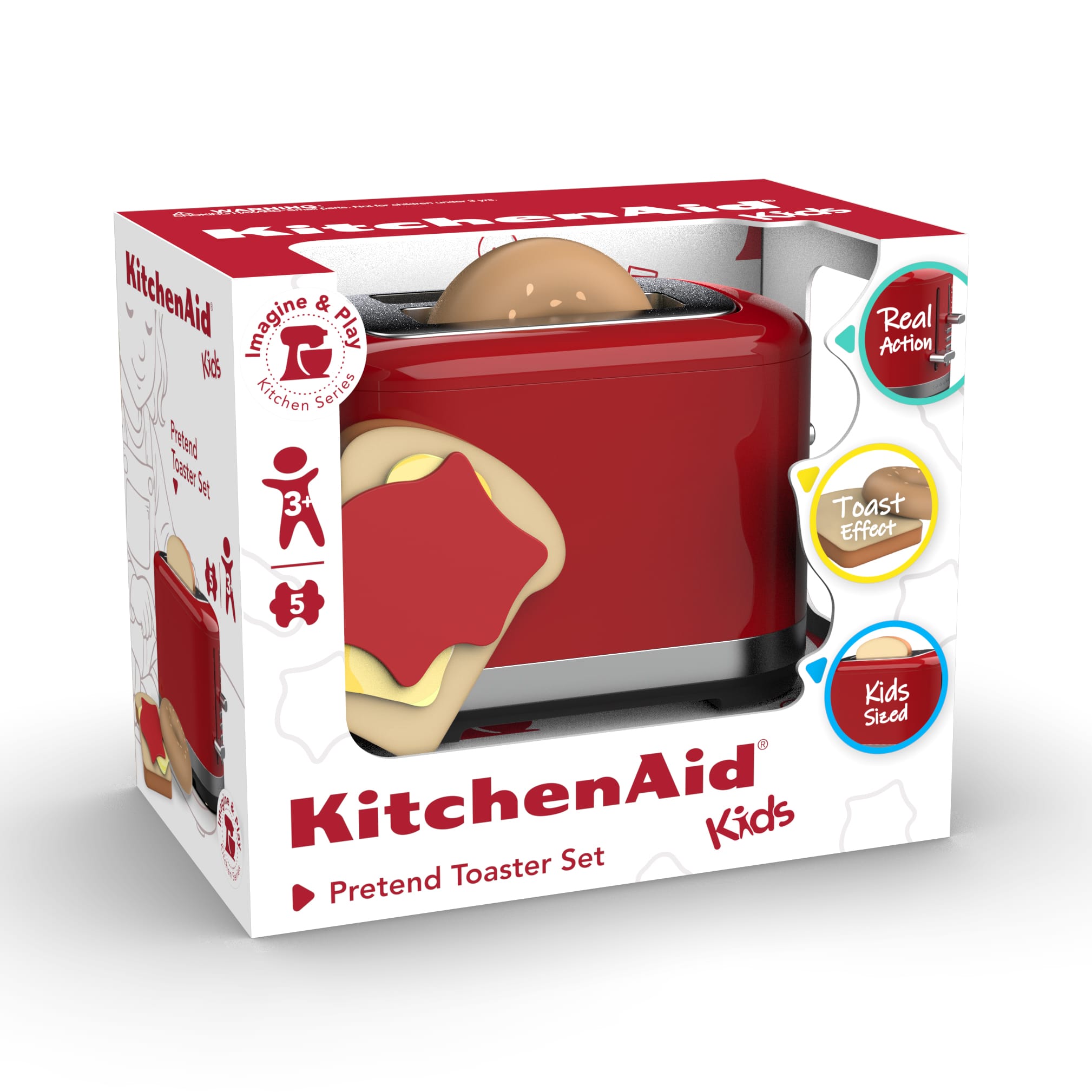 KitchenAid Pretend Play Kids Toaster