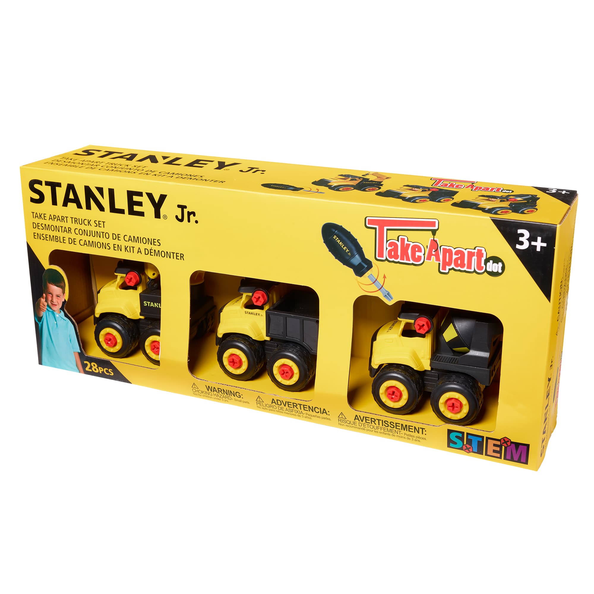 Stanley Jr. Pretend Play 3 Pieces Set Take Apart Dot