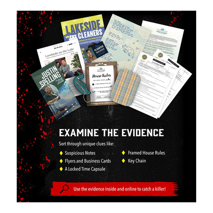 Hunt A Killer Lakeside Slaughter Murder Mystery Game 810192989577