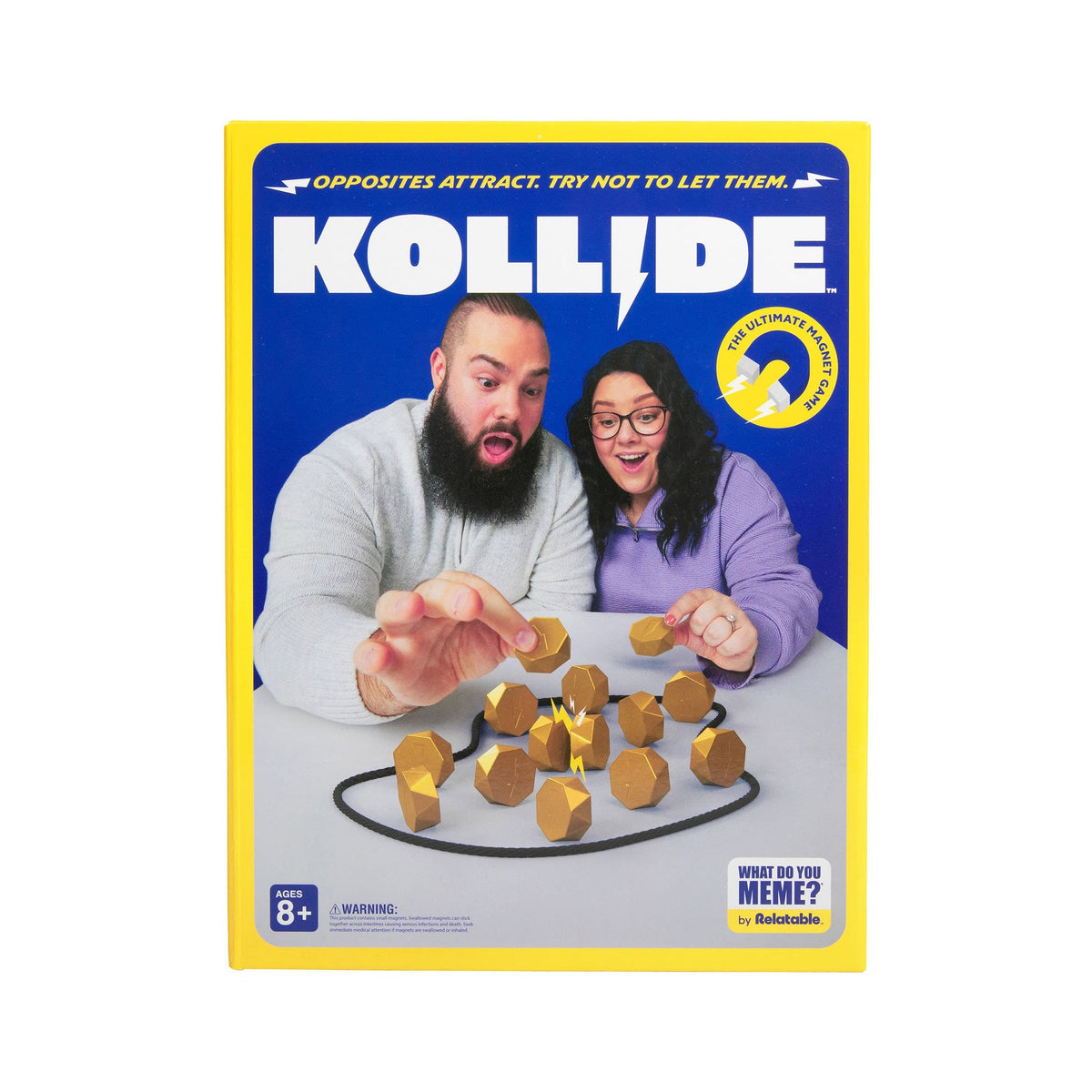 Kollide Magnetic Attraction Strategy Game by Relatable 810192984862