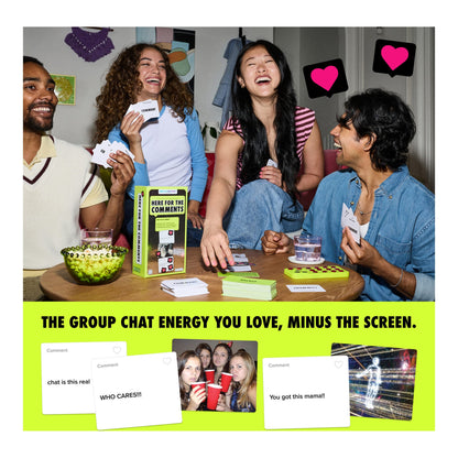 What Do You Meme? Here For The Comments Adult Party Card Game 810192989805