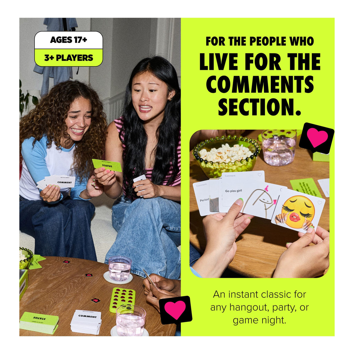 What Do You Meme? Here For The Comments Adult Party Card Game 810192989805