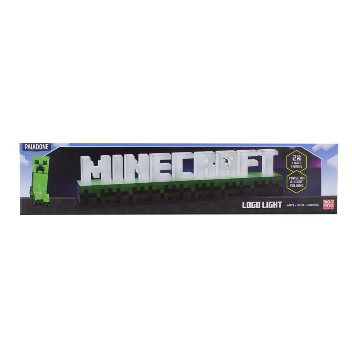 Paladone Minecraft Logo Light