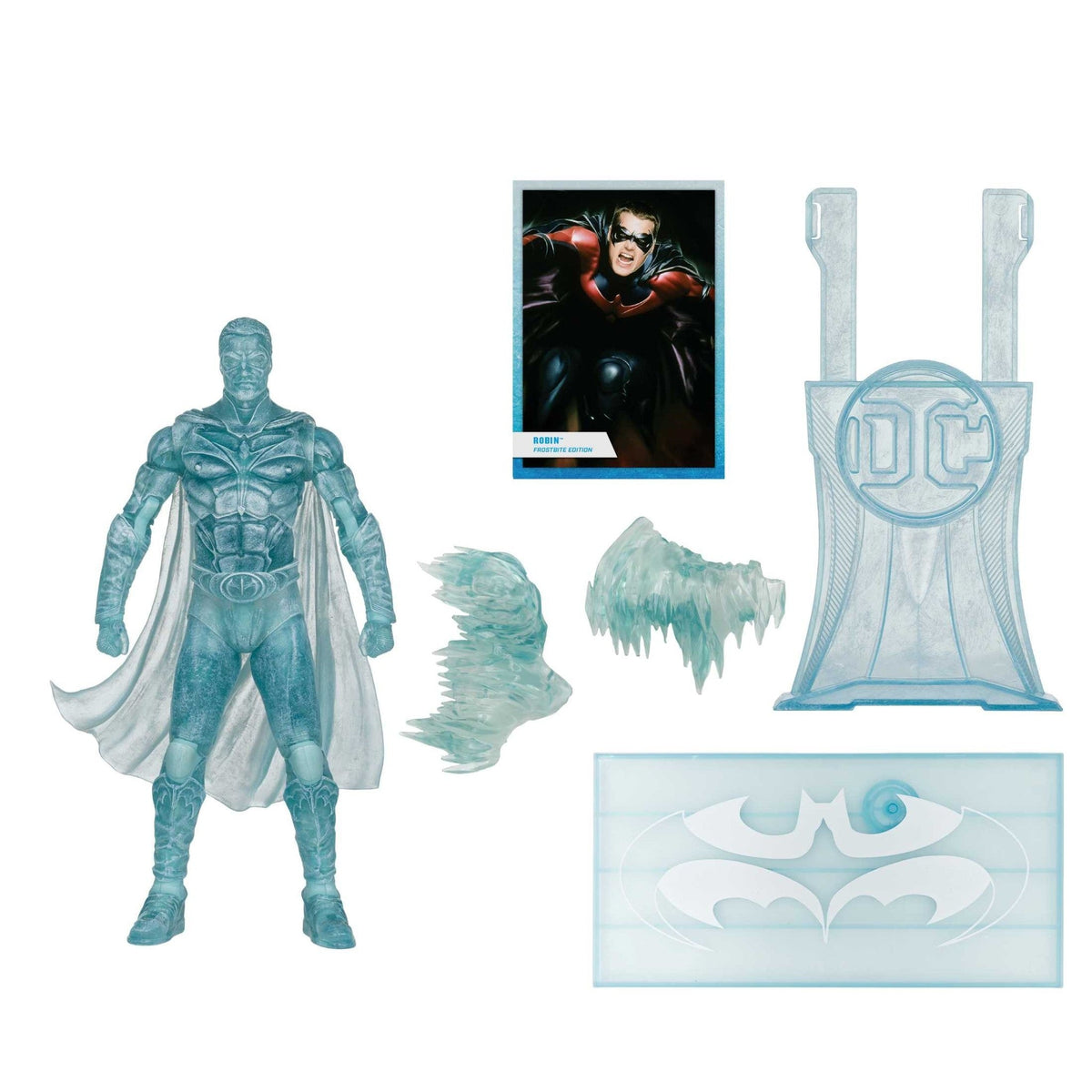 McFarlane Toys DC Multiverse Robin Frostbite Edition Gold Label 7-Inch Action Figure
