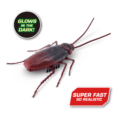 Robo Alive - Crawling Cockroach Glow in the Dark 193052033413