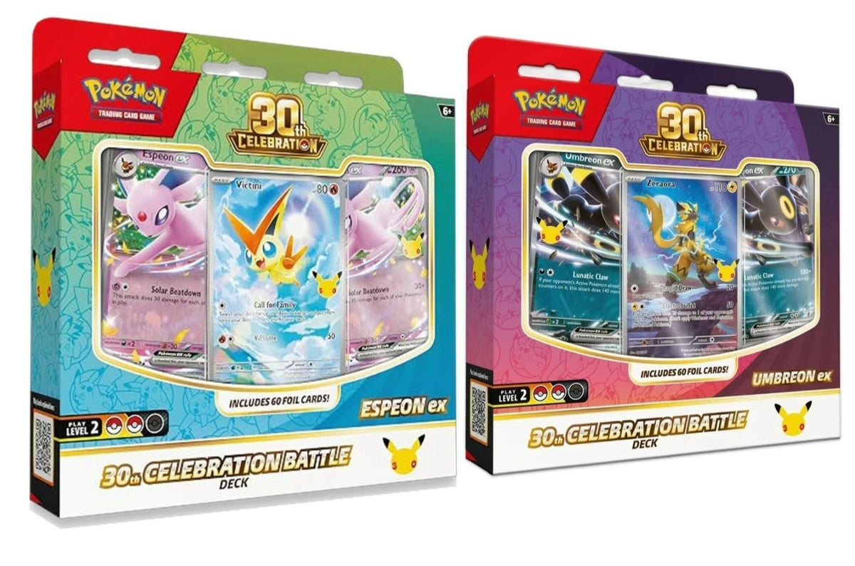 Pokémon TCG: Battle Deck - 30th Celebration - (1 Selected at Random)