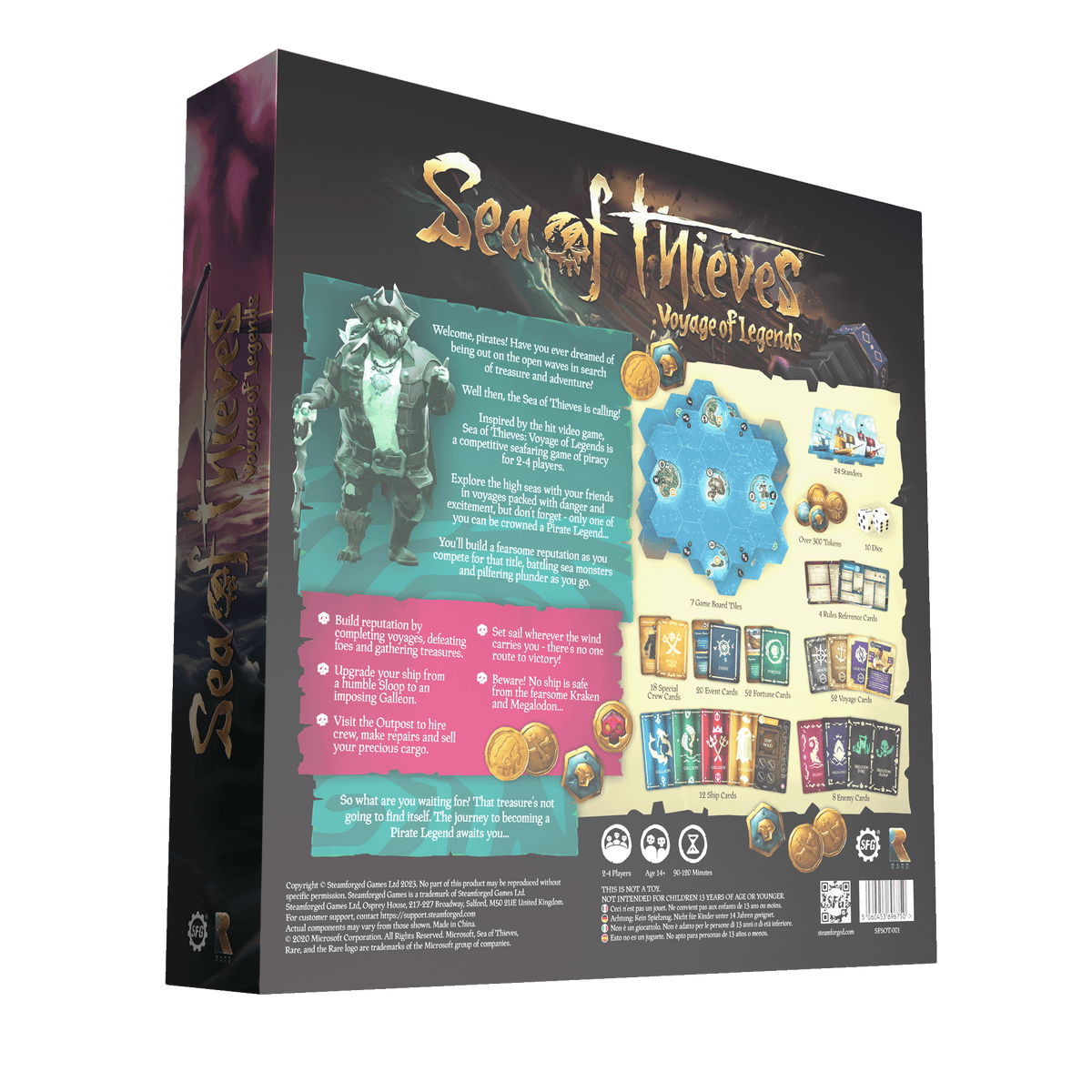 Sea of Thieves: Voyage of Legends Board Game