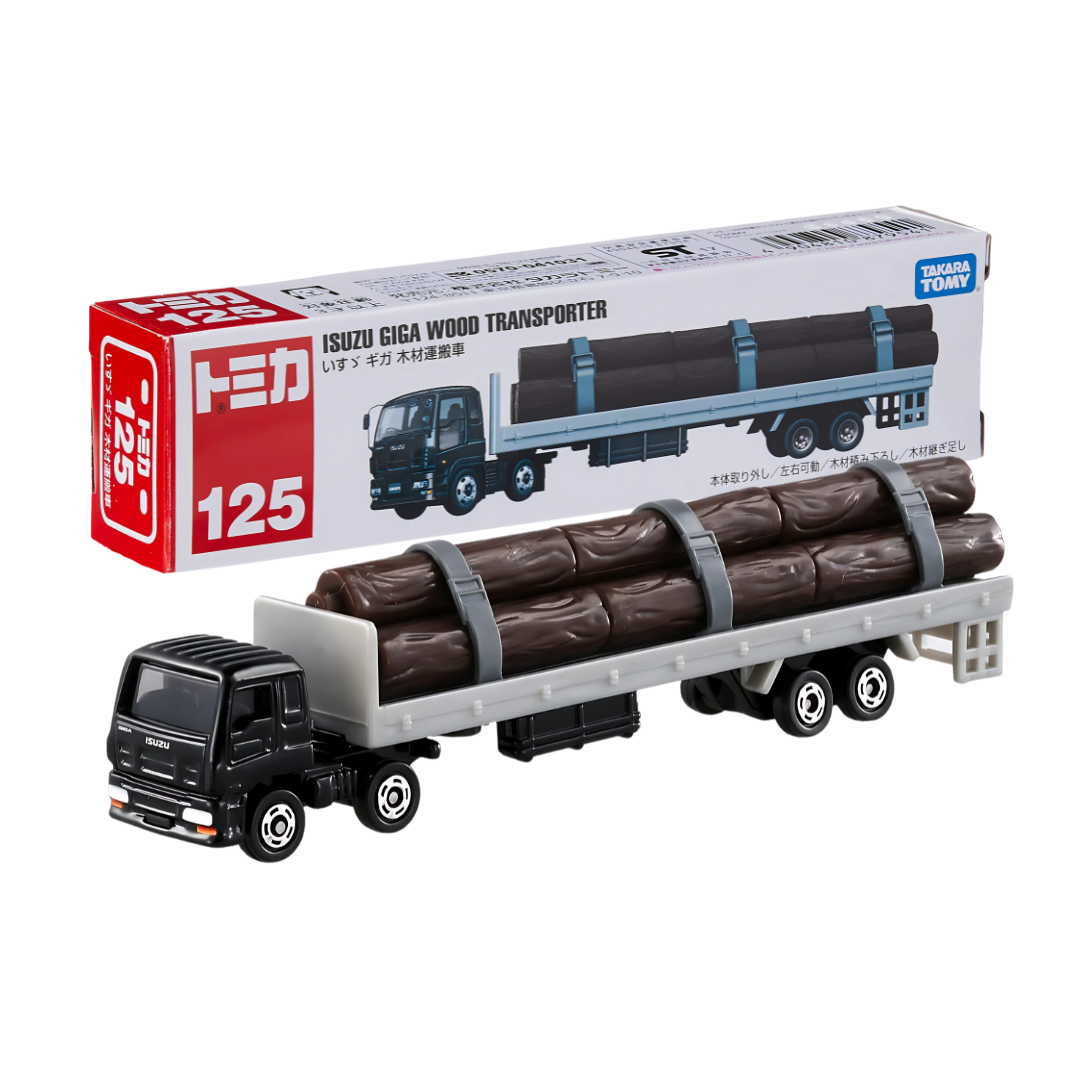 TOMICA No.125 Isuzu Giga Wood Transporter