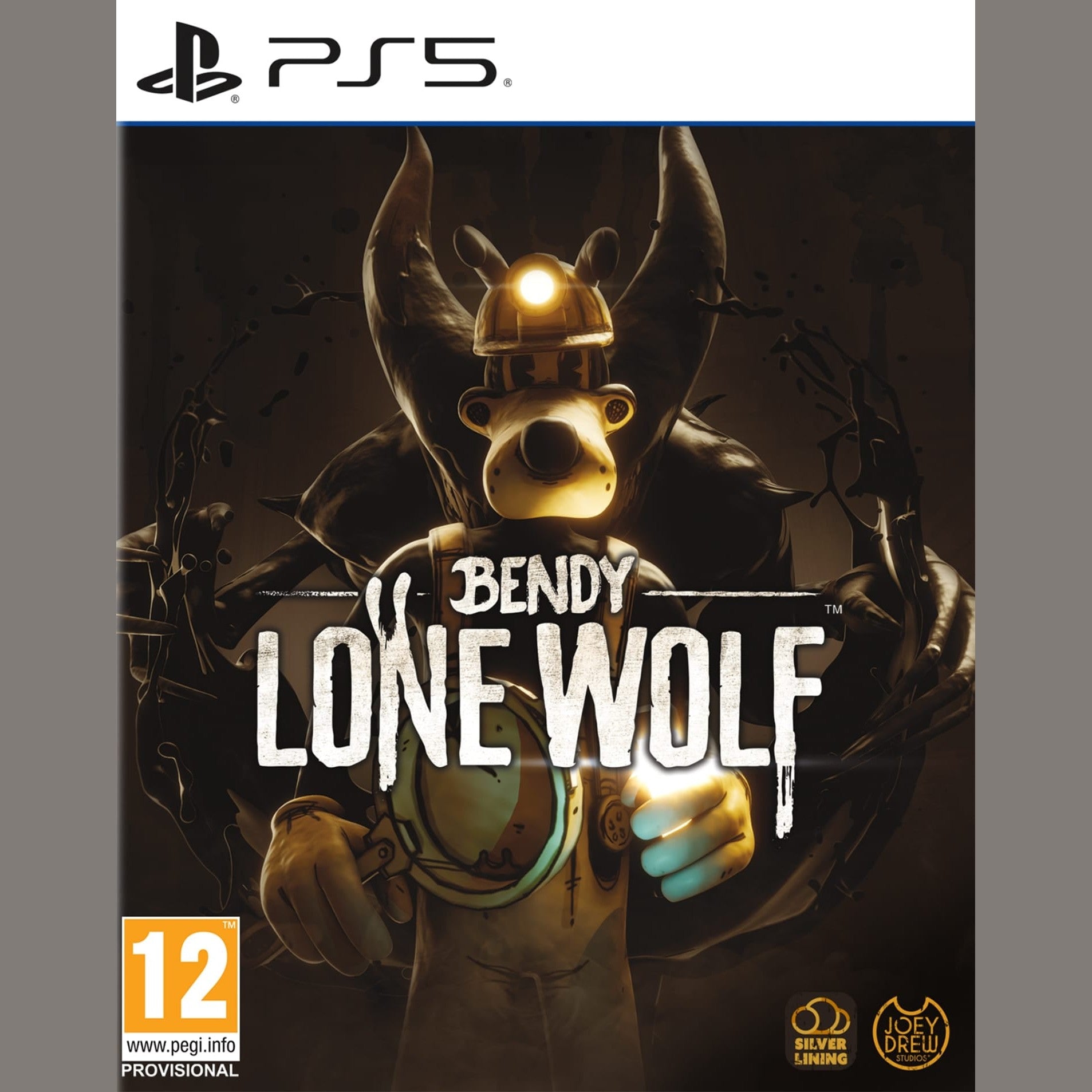 Bendy Lone Wolf Plush Toy - Lennies Toys Soft Cuddly Character for Collectors and Kids by Silver Lining Interactive Ltd 5061078710883