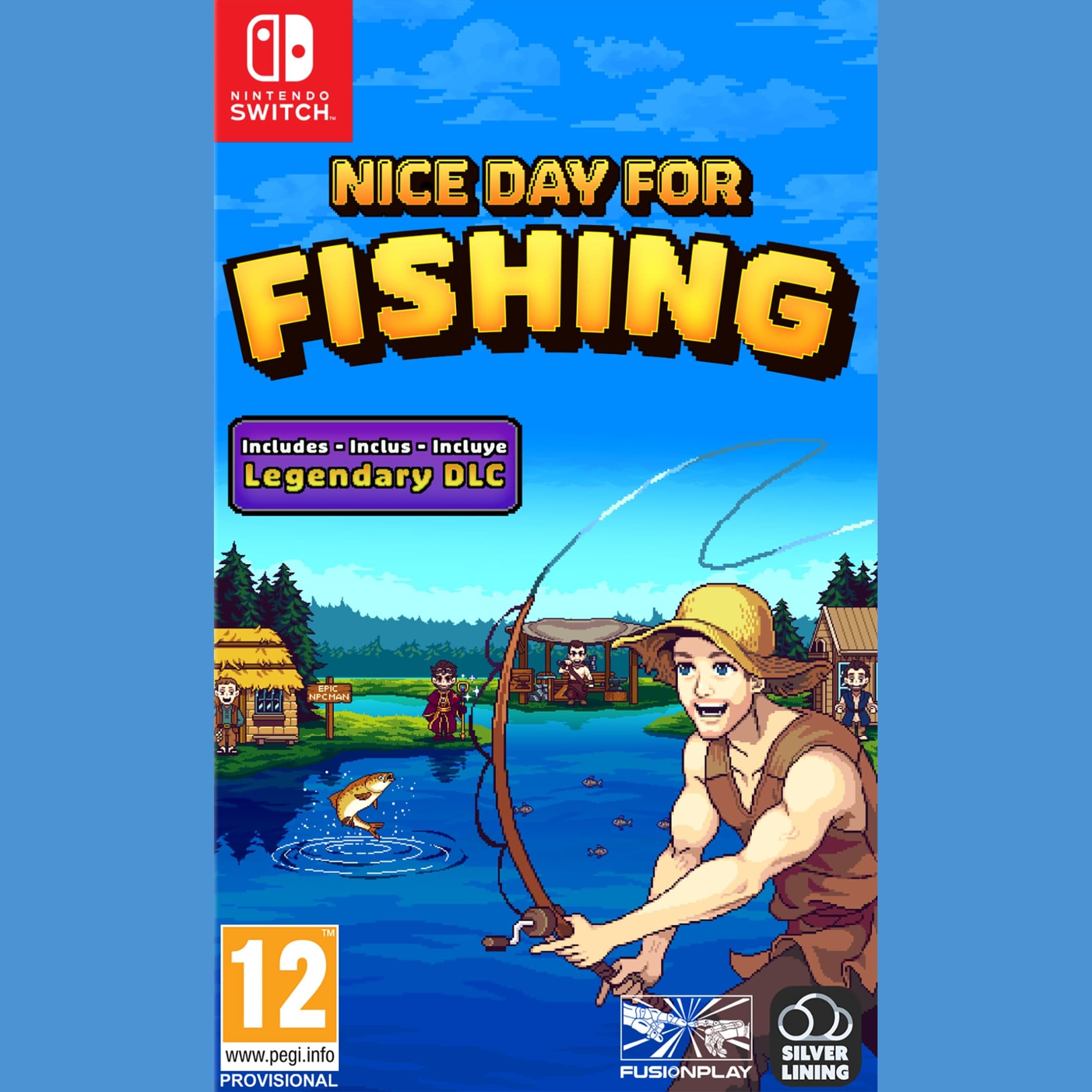 Nice Day For Fishing Includes Legendary DLC Official - Nintendo Switch (Game Cartridge) 5061078710814