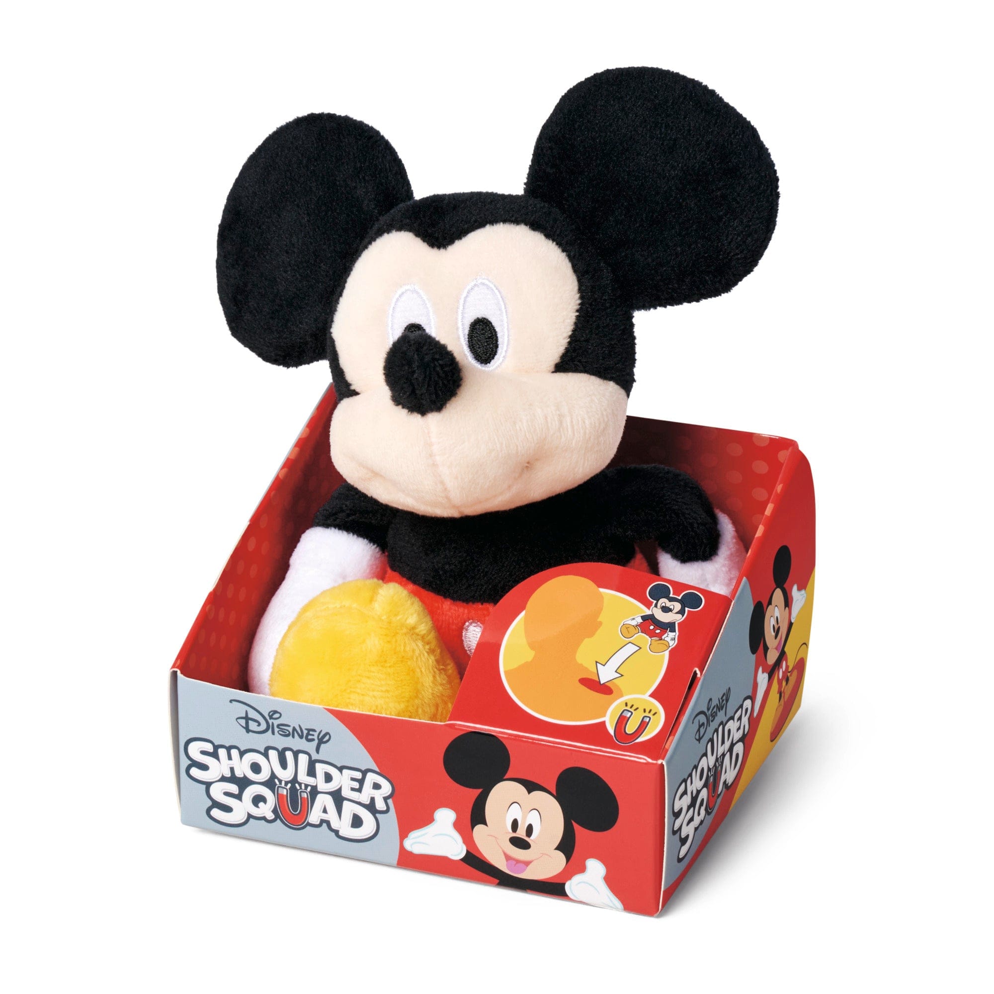 Mickey Disney Shoulder Squad 12cm Plush - Mickey | Lennie's Toys
