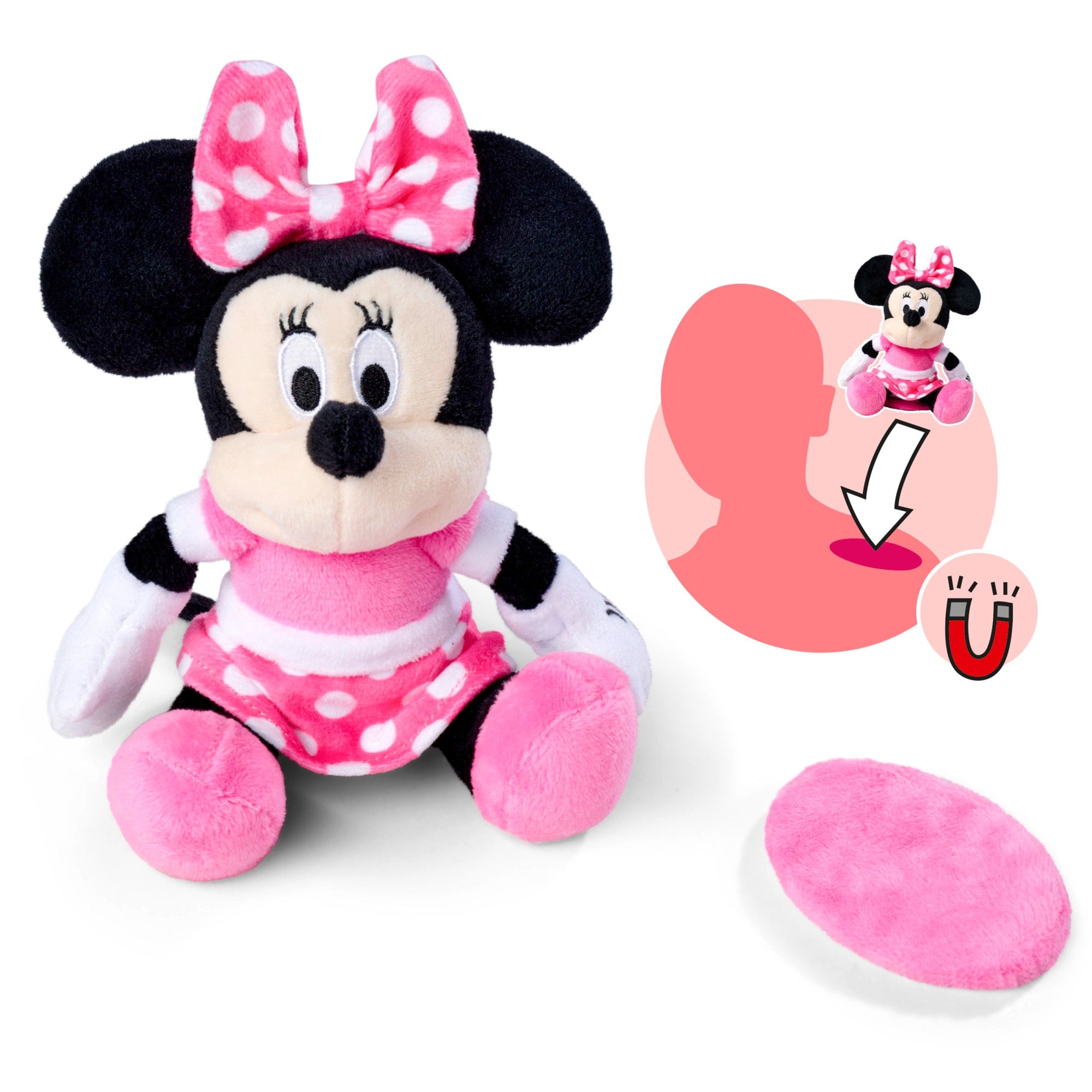 Disney Shoulder Squad 12cm Plush - Minnie 5400868031430