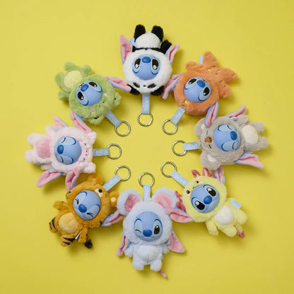 Disney Stitch YuYus Plush Key Ring 12cm (1 Mystery Box Selected at Random) 5400868040067