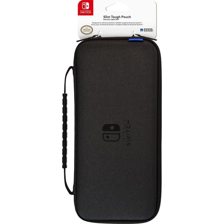 HORI Slim Tough Pouch for Nintendo Switch & OLED Model - Black