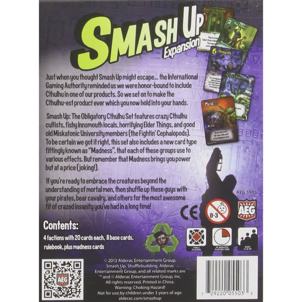 Smash Up: The Obligatory Cthulhu Set Expansion