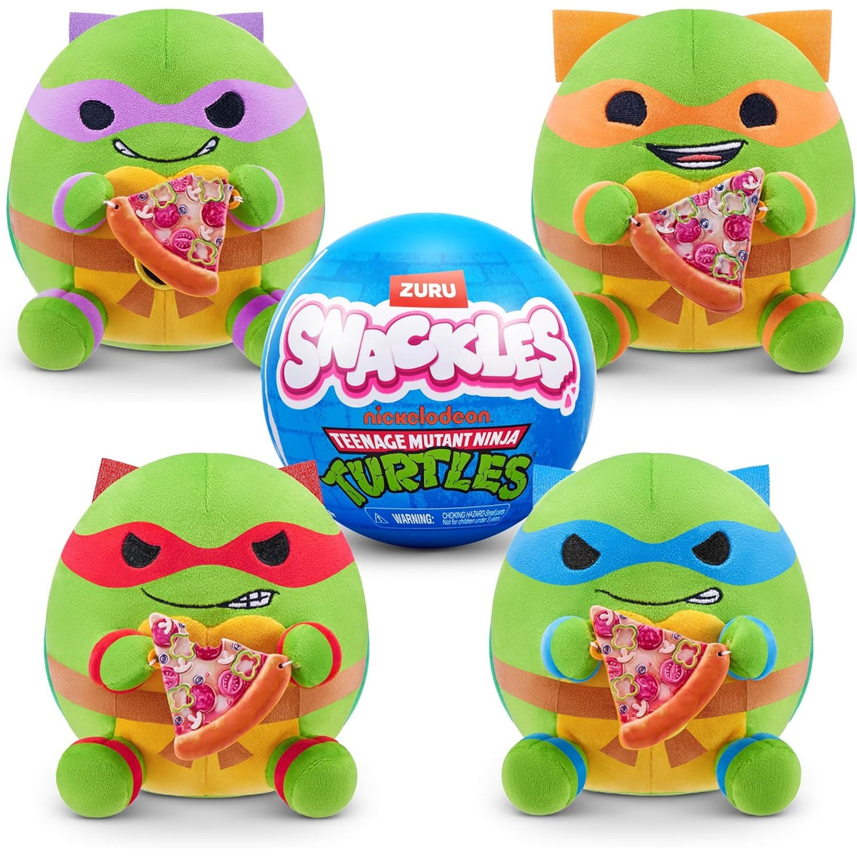 Snackles - 12 cm Plush Teenage Mutant Ninja Turtles 193052069931