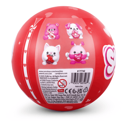 Snackles - Valentines Edition 5-inch Plush 193052085962