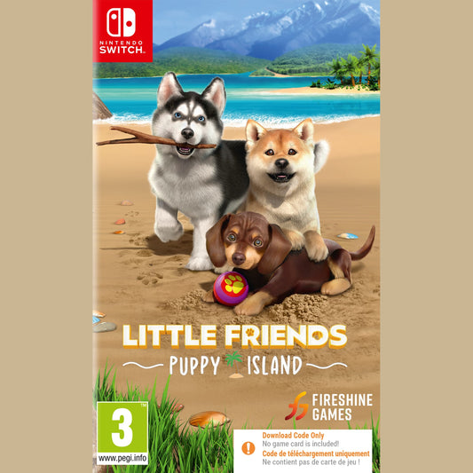 Little Friends: Puppy Island - Nintendo Switch (Code in Box) 5056208826350