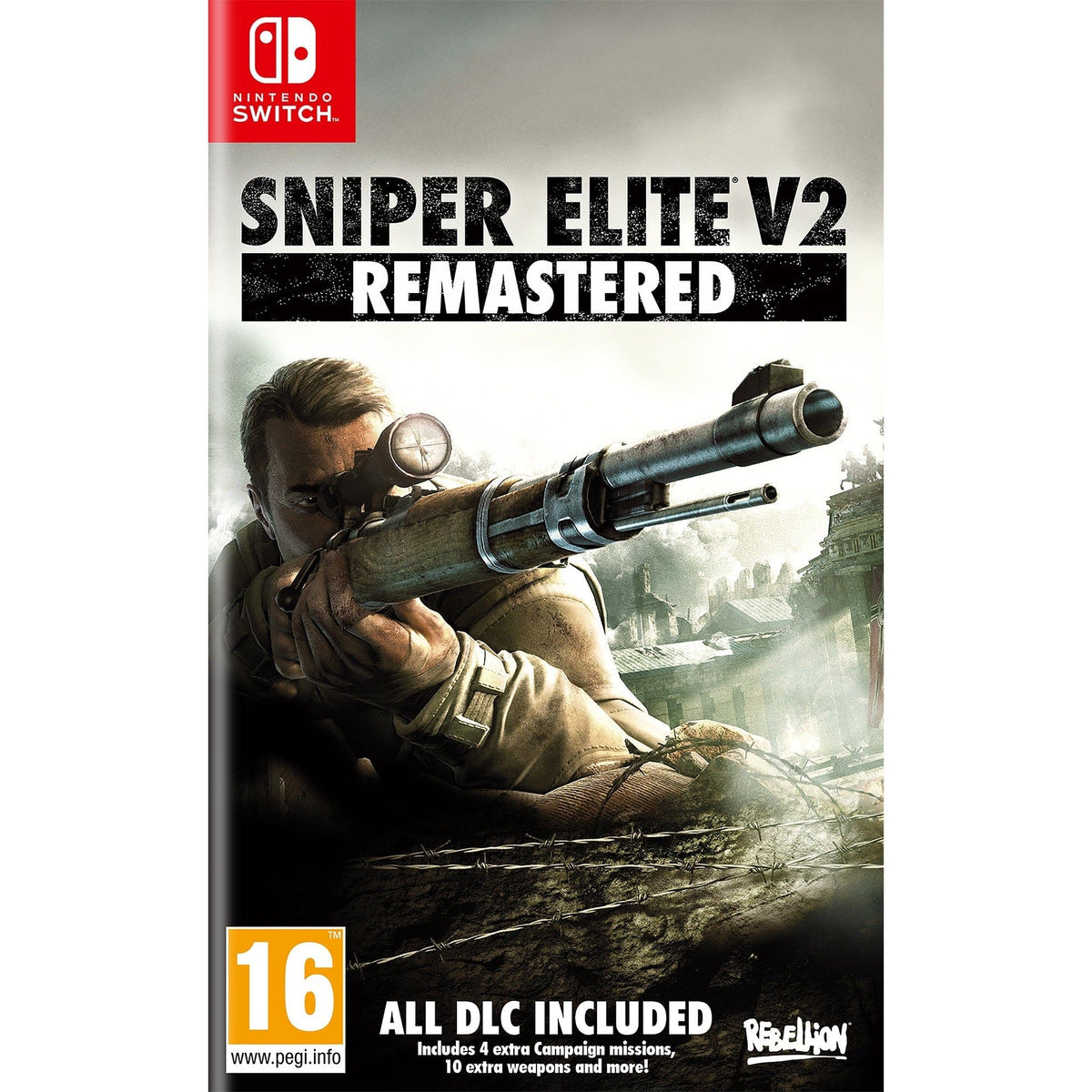 Sniper Elite V2 Remastered - Nintendo Switch Game 5056208803238