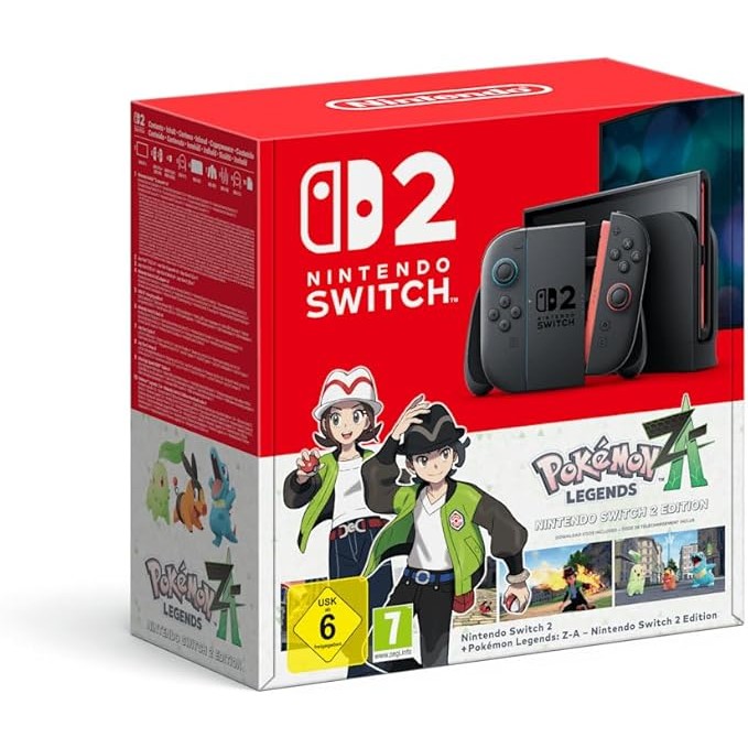 Nintendo Switch 2 + Pokemon Legends: Z-A bundle - This item will be released on October 16, 2025. 045496337261