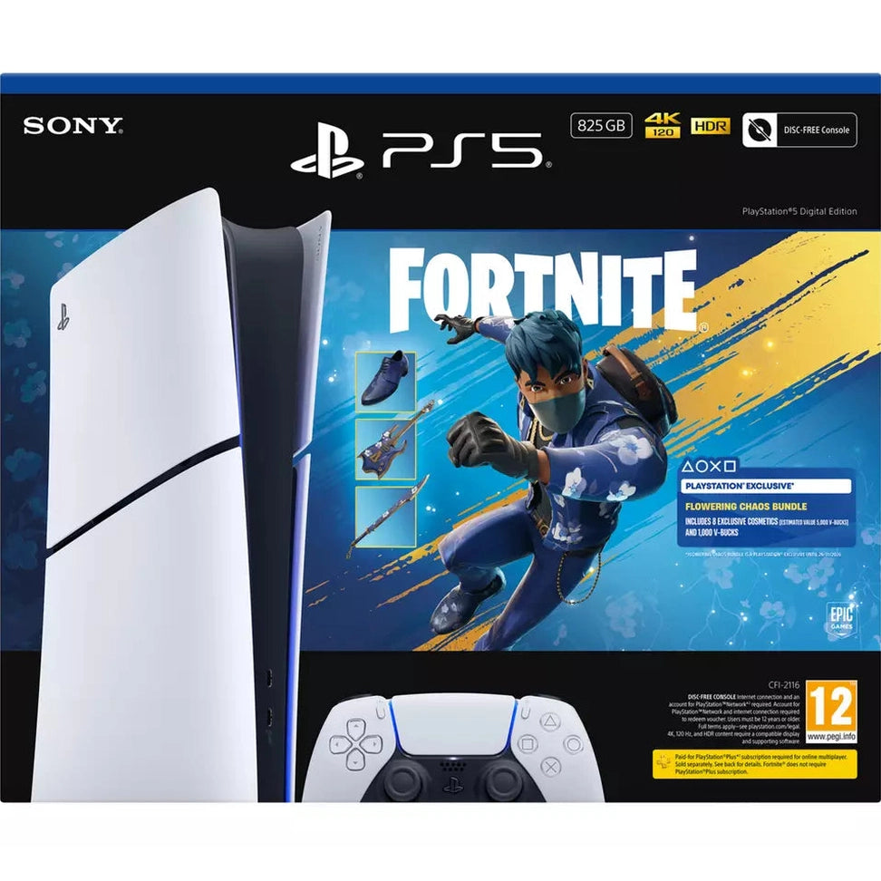 PlayStation 5 Digital Edn - Fortnite Flowering Chaos Bundle 711719021803