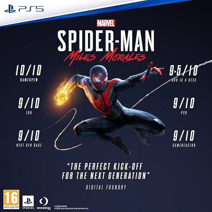 Marvel Spiderman Miles Morales - Playstation 5 711719835929