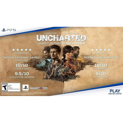 Uncharted Legacy of theives Collection - Playstation 5 0711719791898