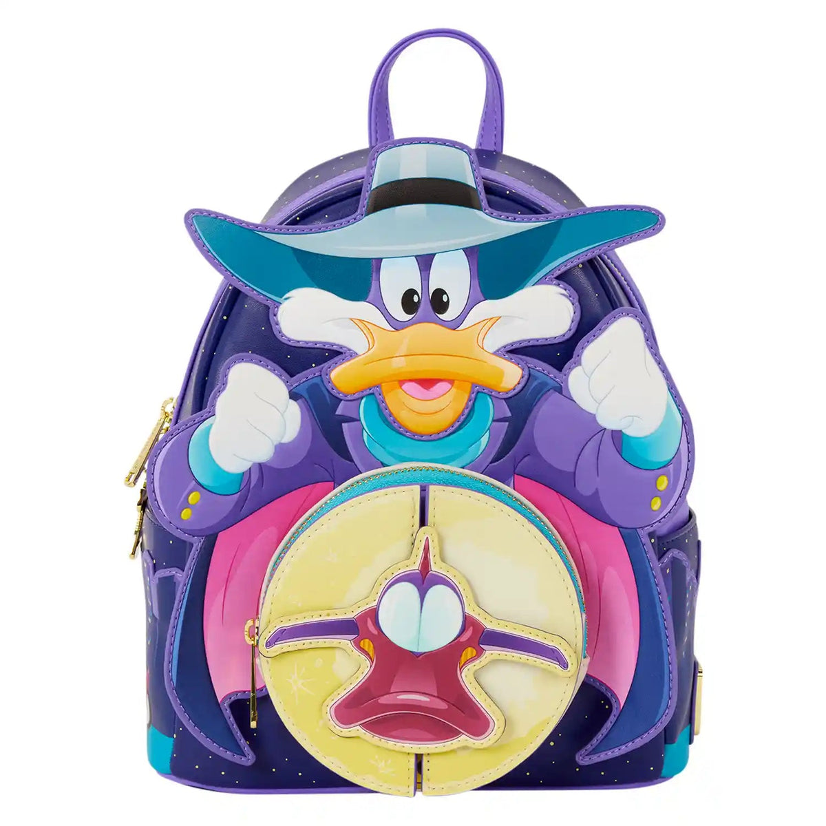Loungefly Disney Darkwing Duck Glow-in-the-Dark Mini Backpack