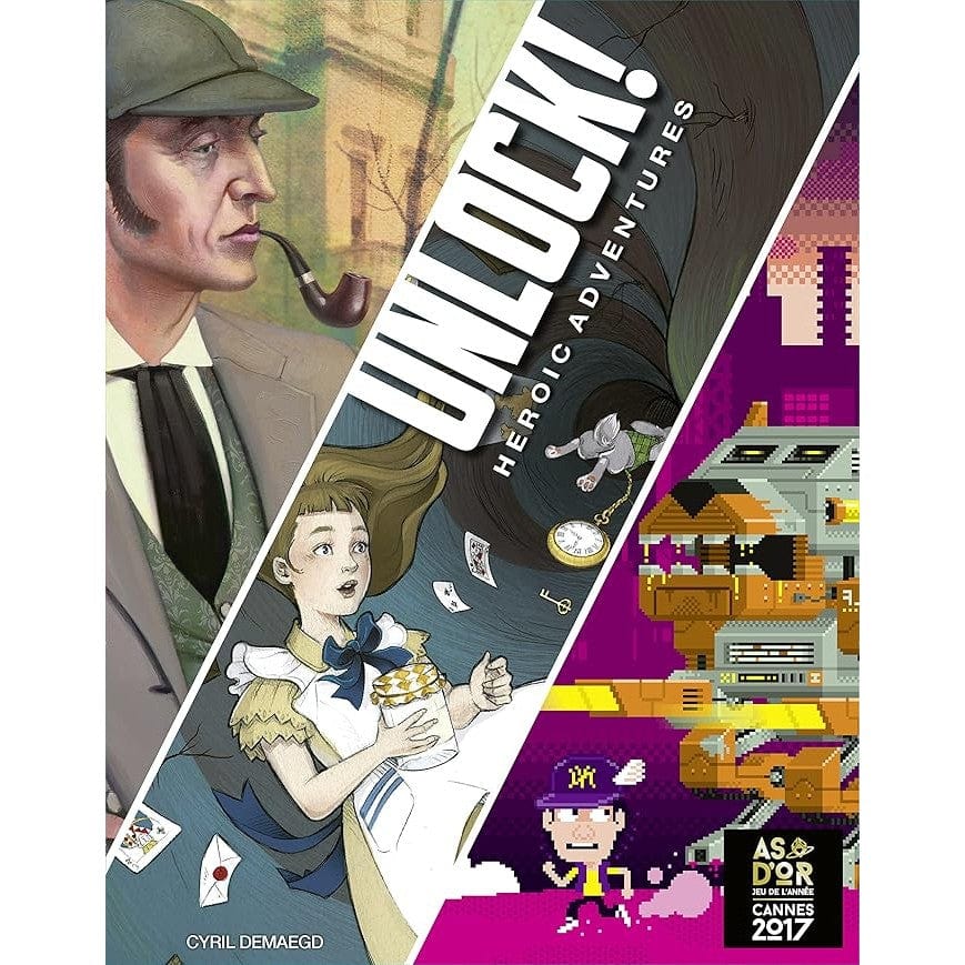 Unlock - Heroic Adventures - Board Game 3558380062974