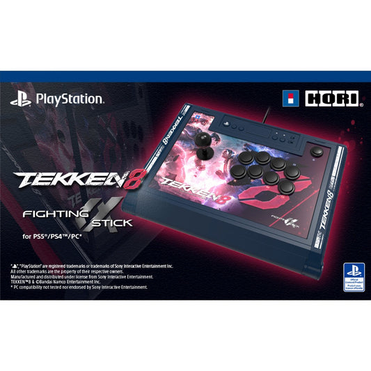HORI Fighting Stick Alpha Tekken 8 Edition for PS5, PS4 & PC