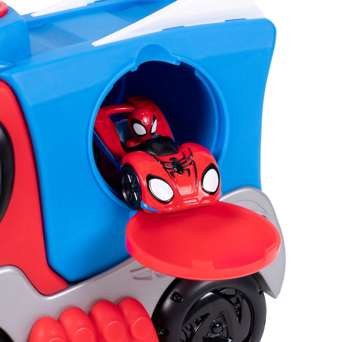 Spidey and Friends - Transforming Hauler Raceway 191726900139
