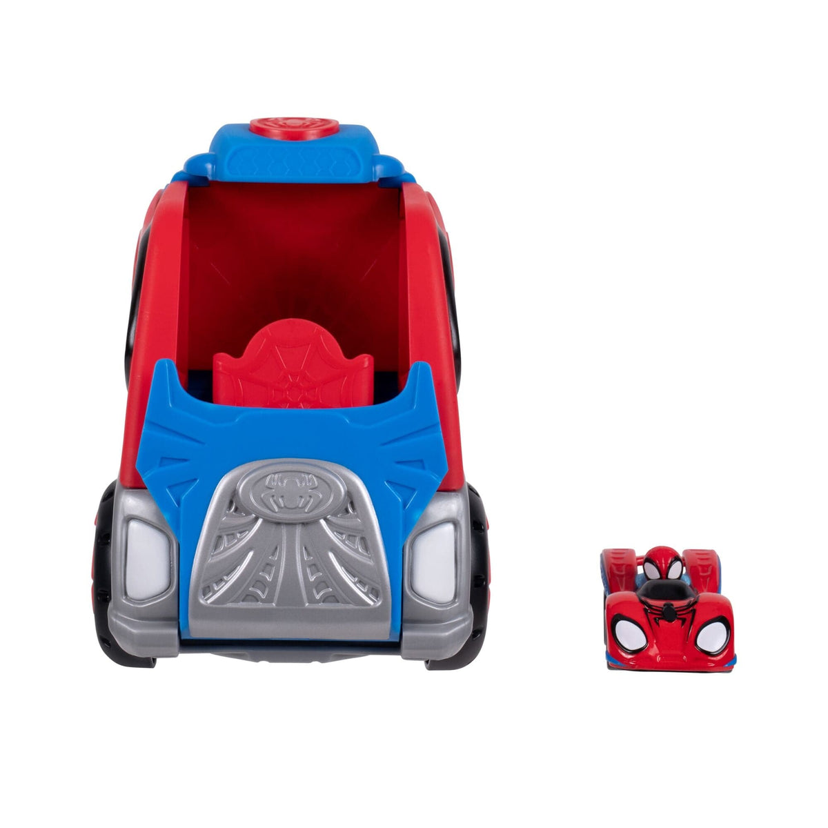 Spidey and Friends - Transforming Hauler Raceway 191726900139