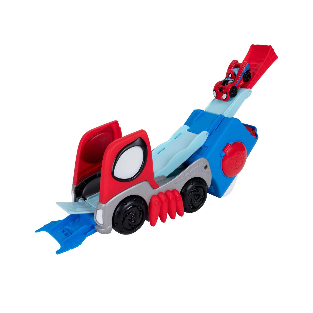 Spidey and Friends - Transforming Hauler Raceway 191726900139