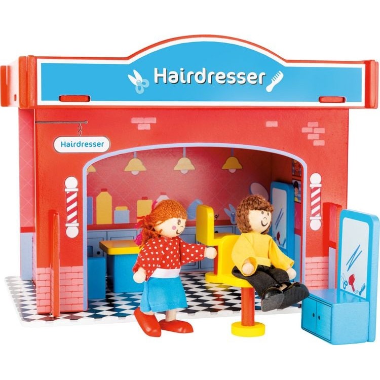 small foot Wooden Hair Salon Playset