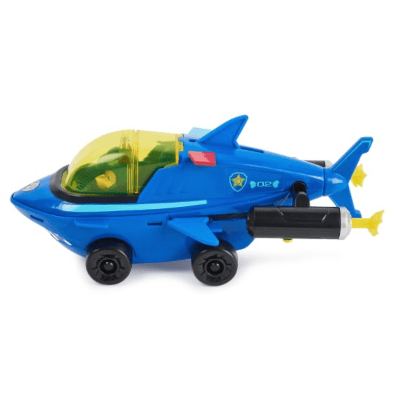 Spin Master:  Paw Patrol Aqua Pups Chase's Shark Vehicle 778988446713