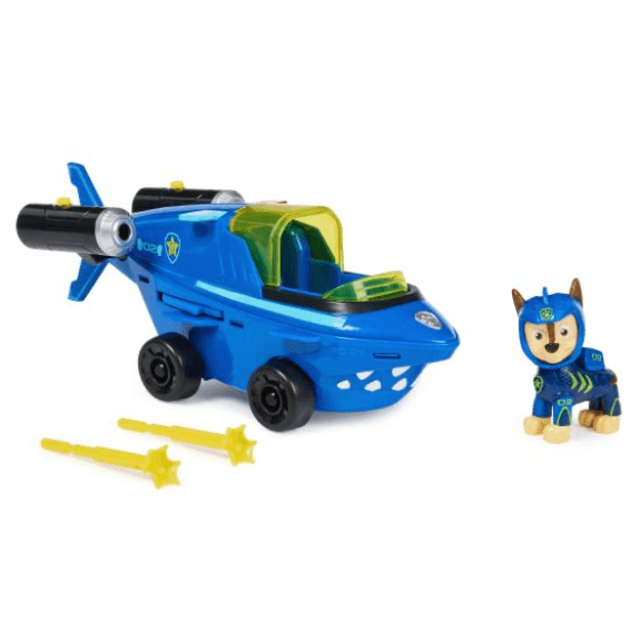 Spin Master:  Paw Patrol Aqua Pups Chase's Shark Vehicle 778988446713