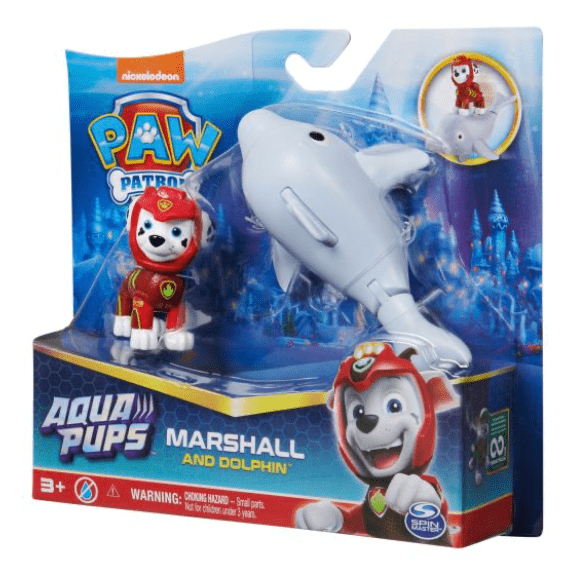 Spin Master: Paw Patrol Aqua Pups Marshall & Dolphin 778988446775