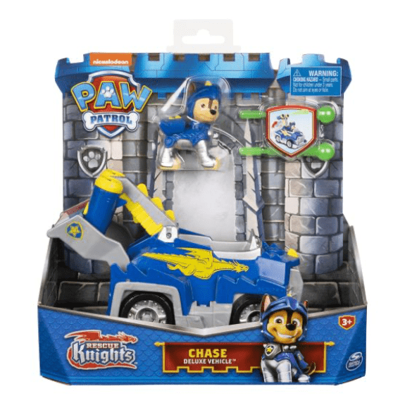 Spin Master: Paw Patrol Rescue Knights Chase Deluxe Vehicle 778988414576