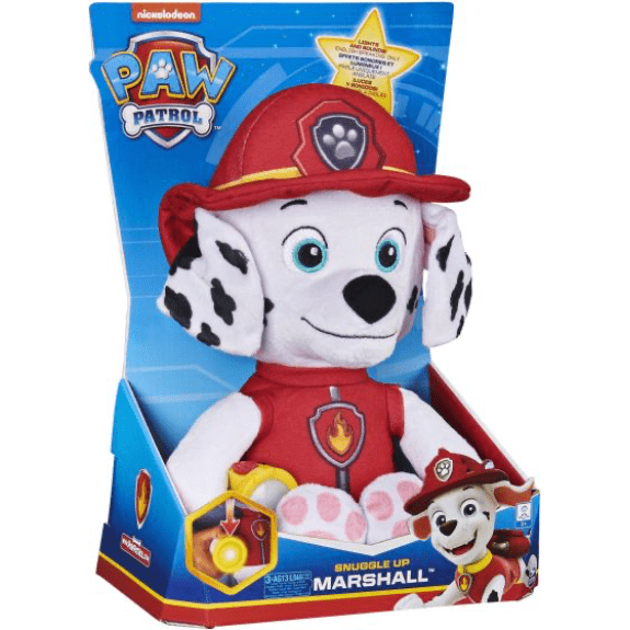 Spin Master: Paw Patrol Snuggle Up Marshall Plush 778988314371