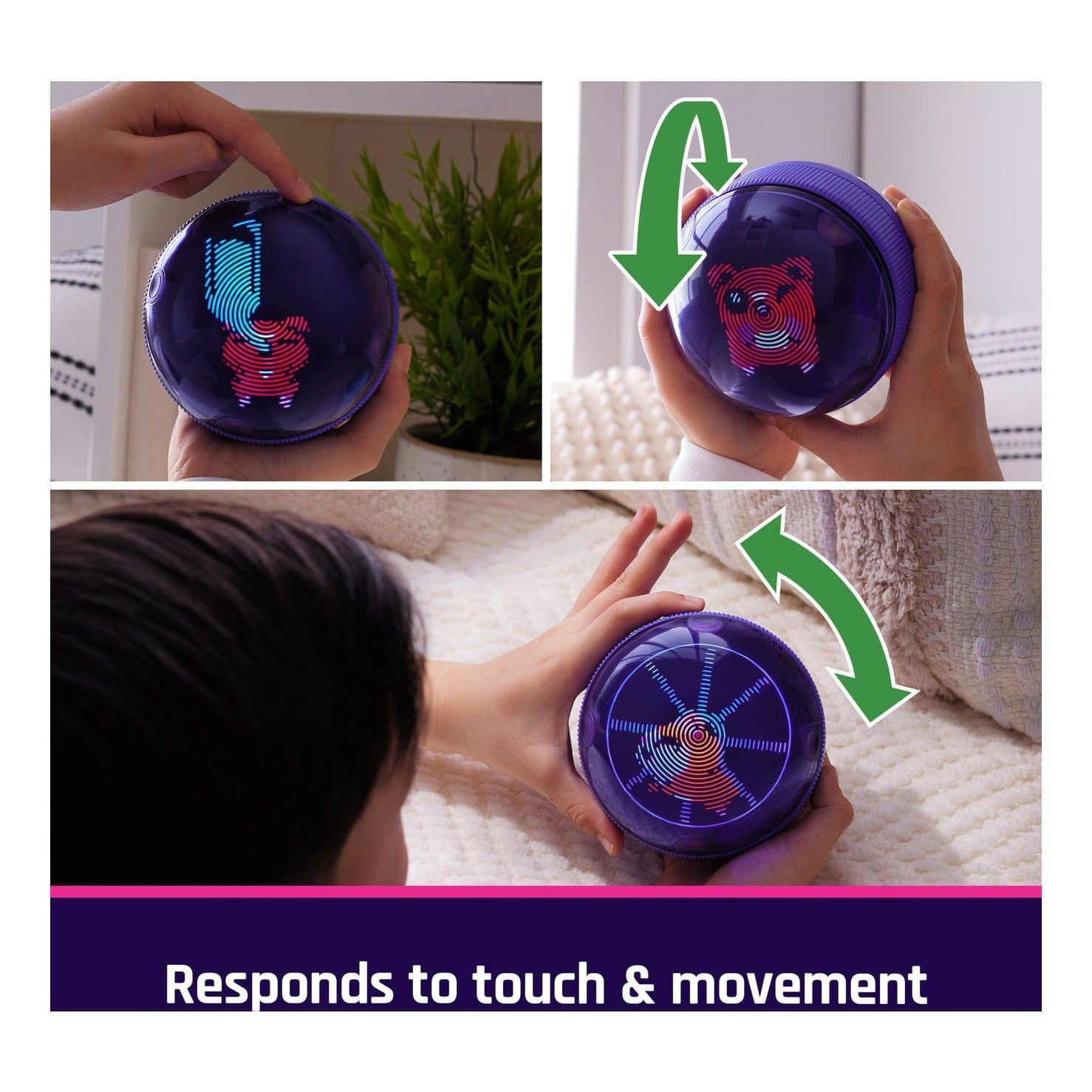 Bitzee Hamster Ball Exercise Toy For Small Pets Safe Play