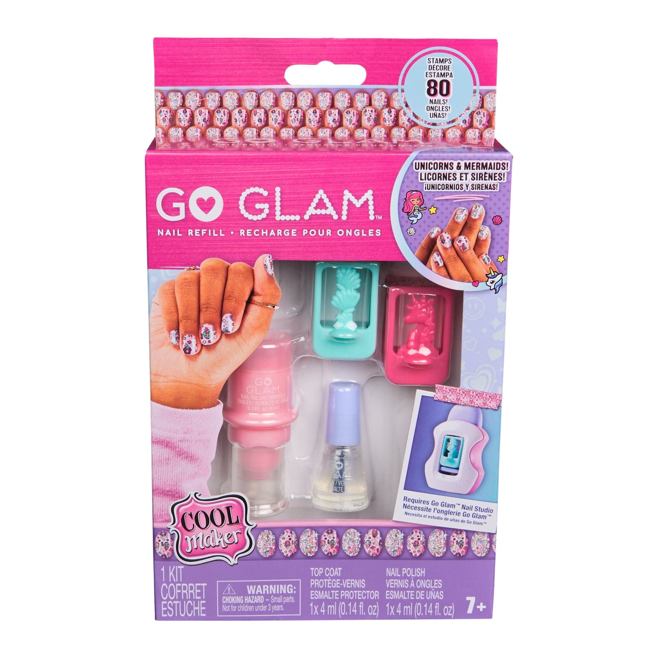 Cool Maker Go Glam Nail Studio Refill Set 681147030343