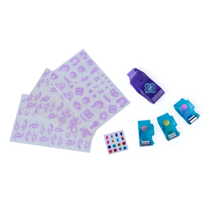 Cool Maker KPop Demon Hunters Shimmer Me Foil Tattoo Kit 681147144019