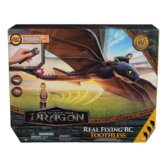 DreamWorks Dragons Real Flying Toothless Remote Toy
