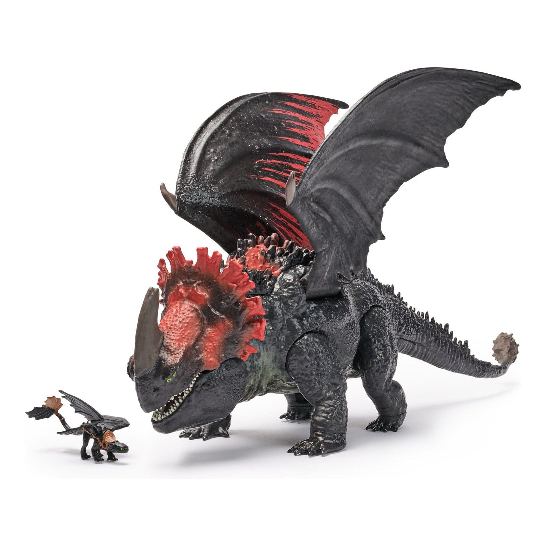 DreamWorks Dragons Red Chompin Death Rampage Figure