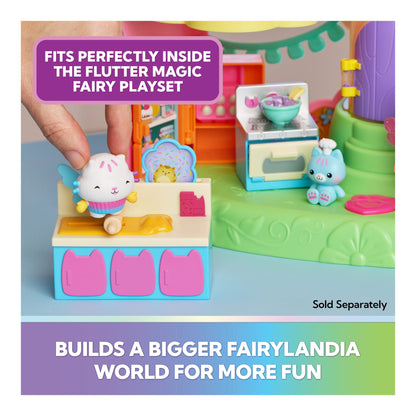 Gabby's Dollhouse Fairylandia Cakey Cat's Fairy Kitchen Set 681147133426