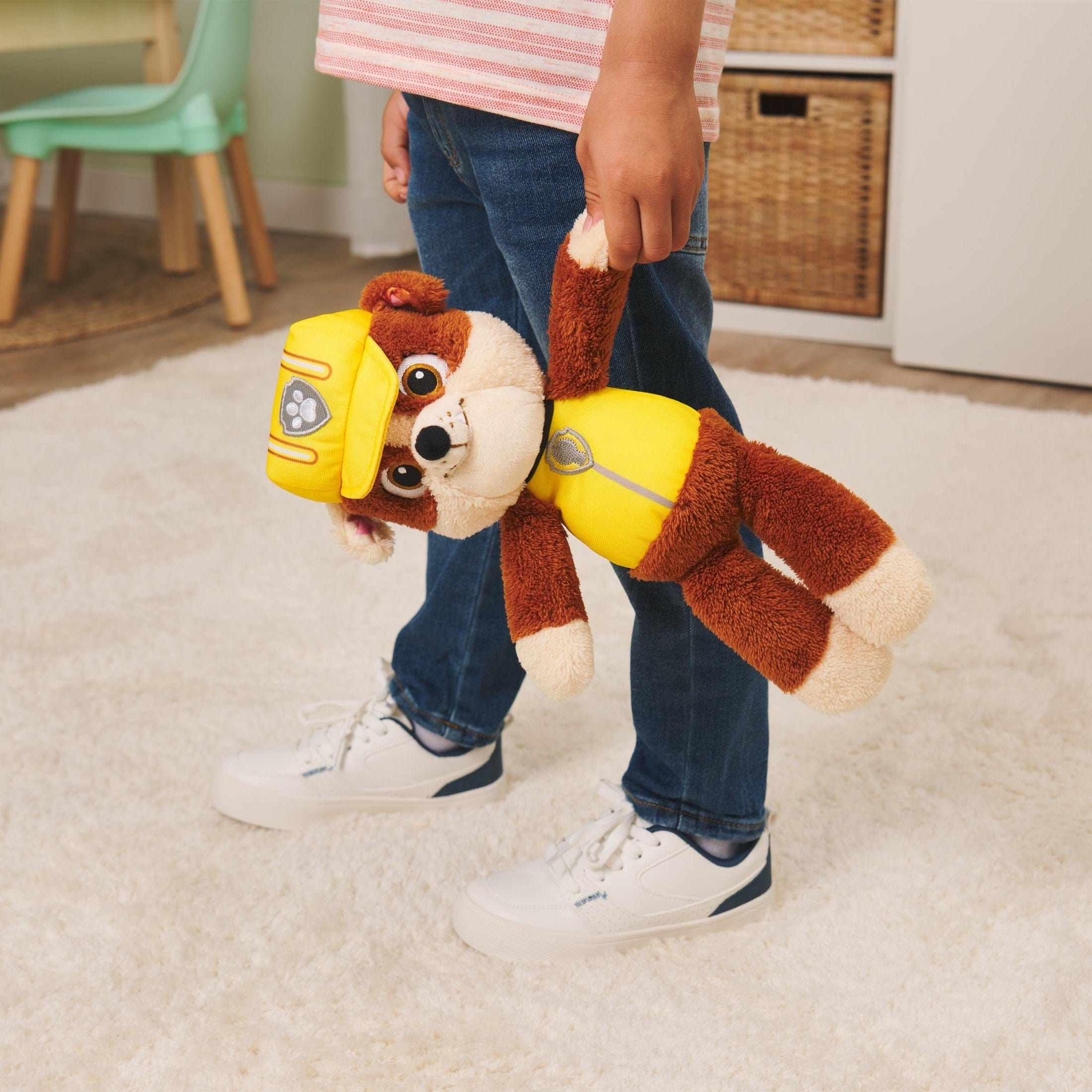 GUND Paw Patrol 13in Take Along Rubble Plush Toy 778988600542