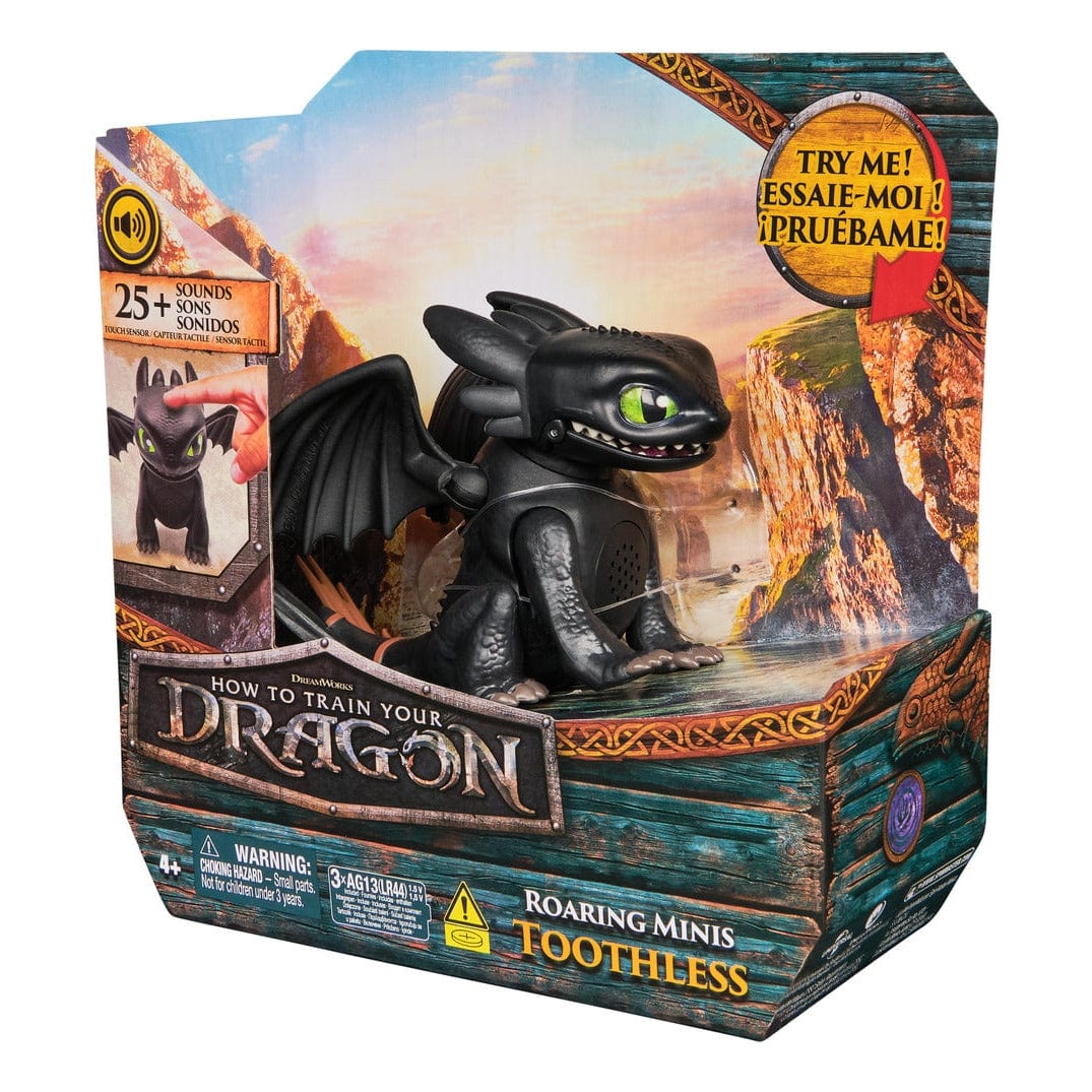 How to Train Your Dragon - Roaring Minis - Toothless Collectible Figure 681147087453