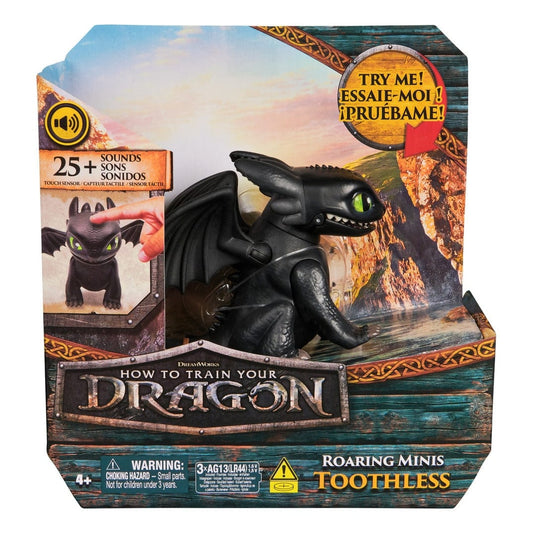How to Train Your Dragon - Roaring Minis - Toothless Collectible Figure 681147087453