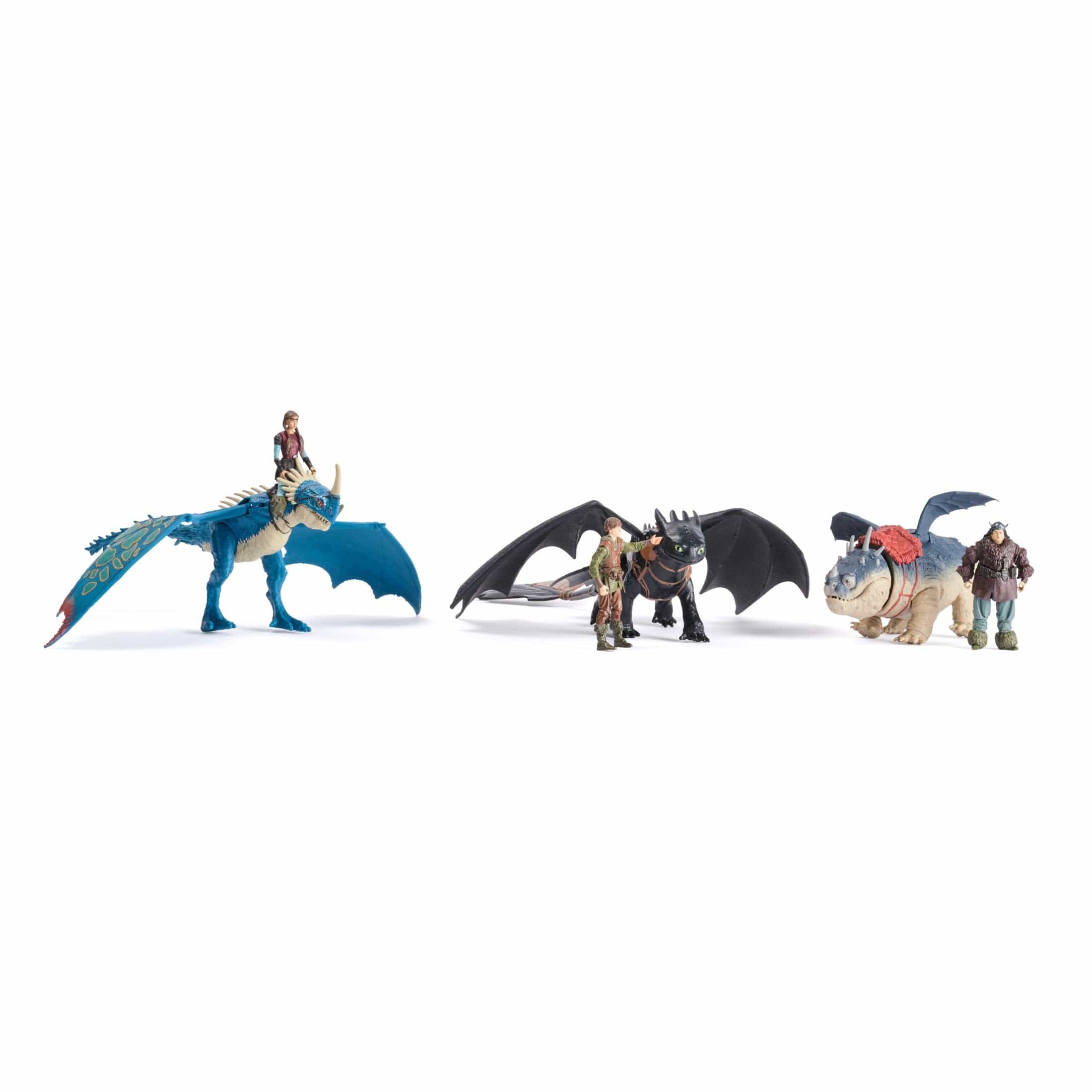 How to Train Your Dragon - Viking and Dragon Gronkle Figure Set 681147083363